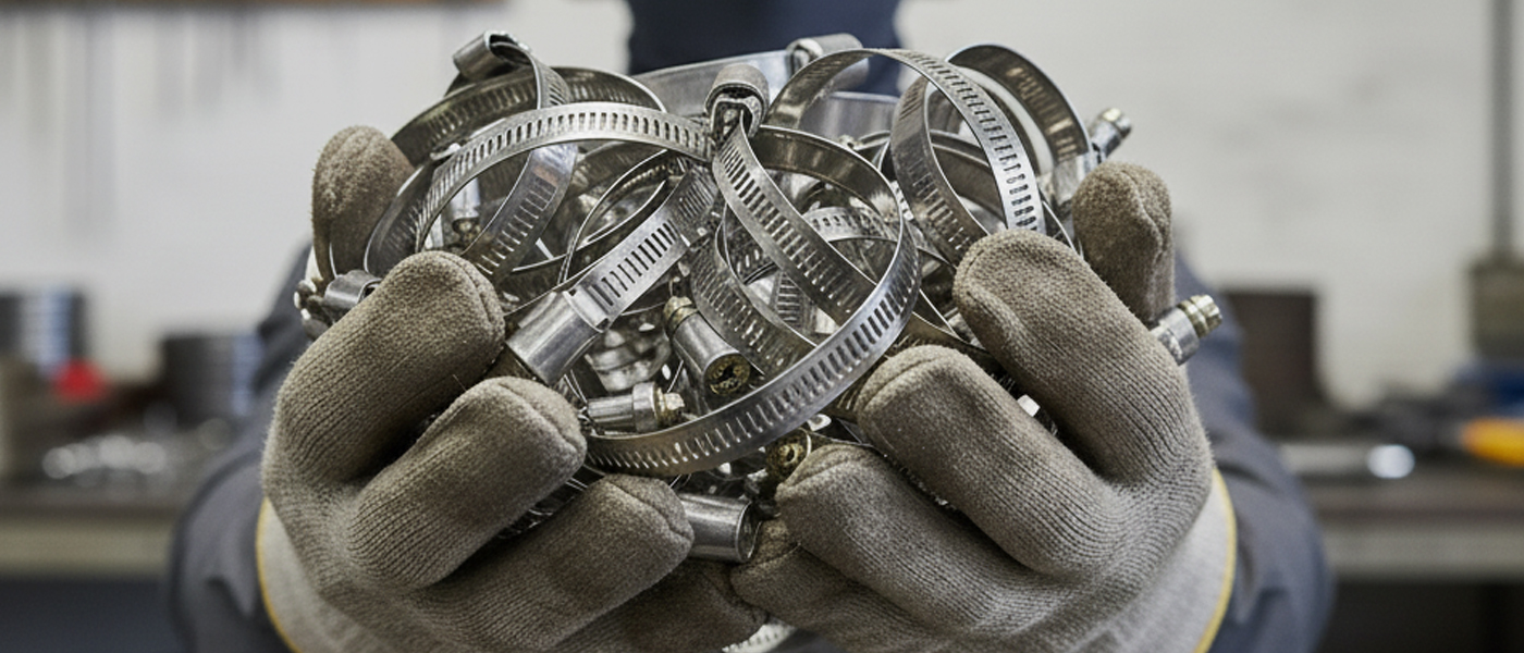 Stainless Steel Hose Clamps W2 – 9 mm & 12 mm Width Stainless Steel Hose Clamps W2 – 9 mm & 12 mm Width