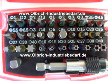 Bit-Box 32 tlg. Gürtelhalter