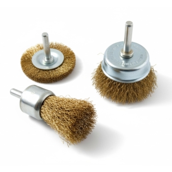 Scheibenbürste, Topfbürste & Pinselbürste Set