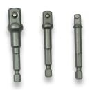 3 Stecknussadapter Steckschlüssel Adapter